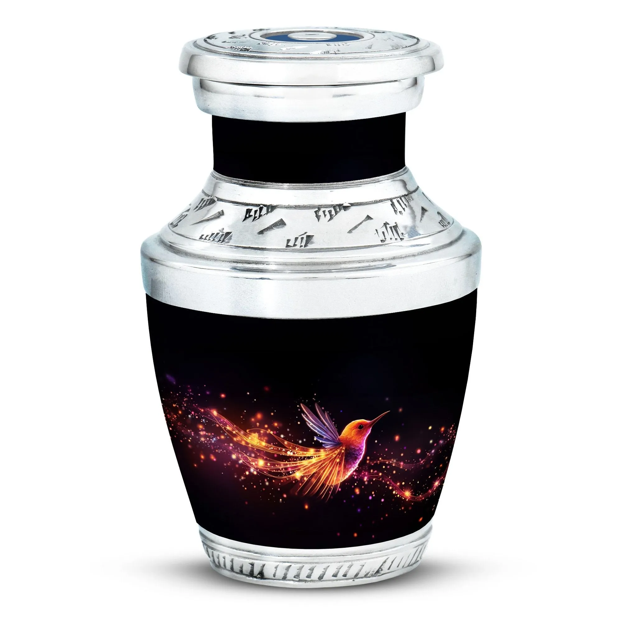 Radiant Sparrow Memorial: Artistic Cremation Urn for Adults