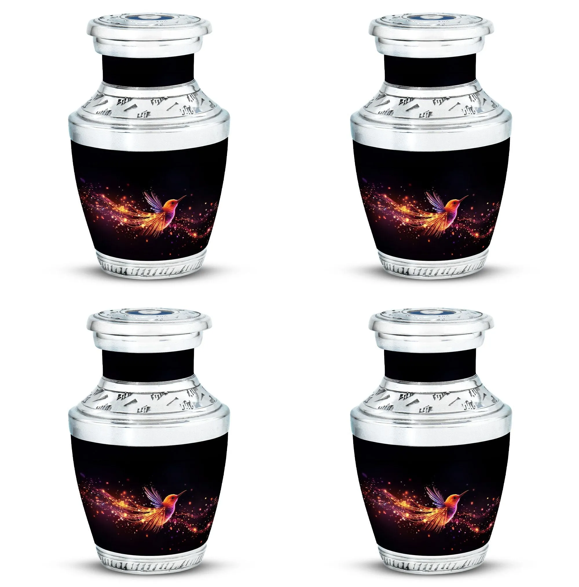 Radiant Sparrow Memorial: Artistic Cremation Urn for Adults