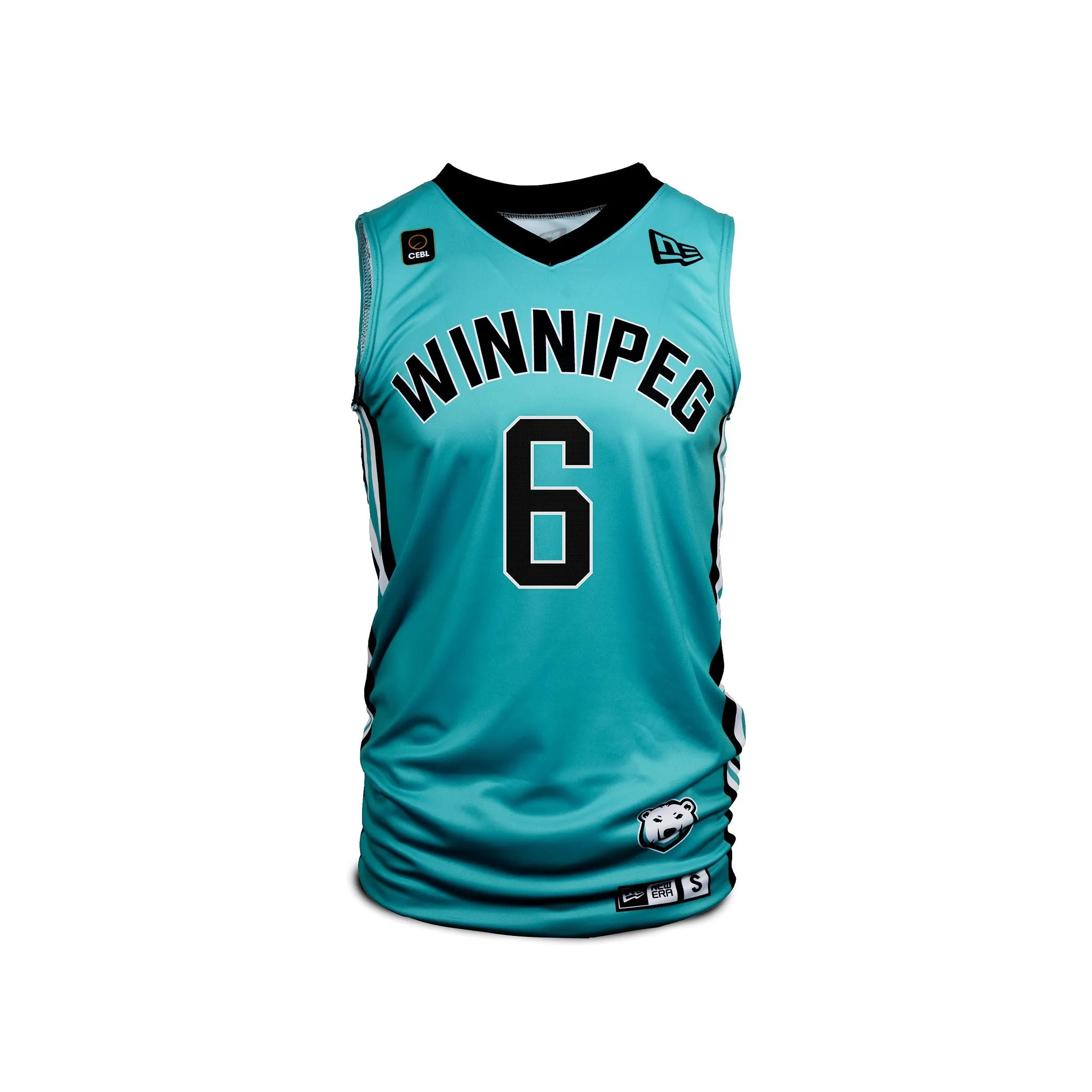 SEA BEARS ADULT JERSEY TEAL #06 CAMPBELL