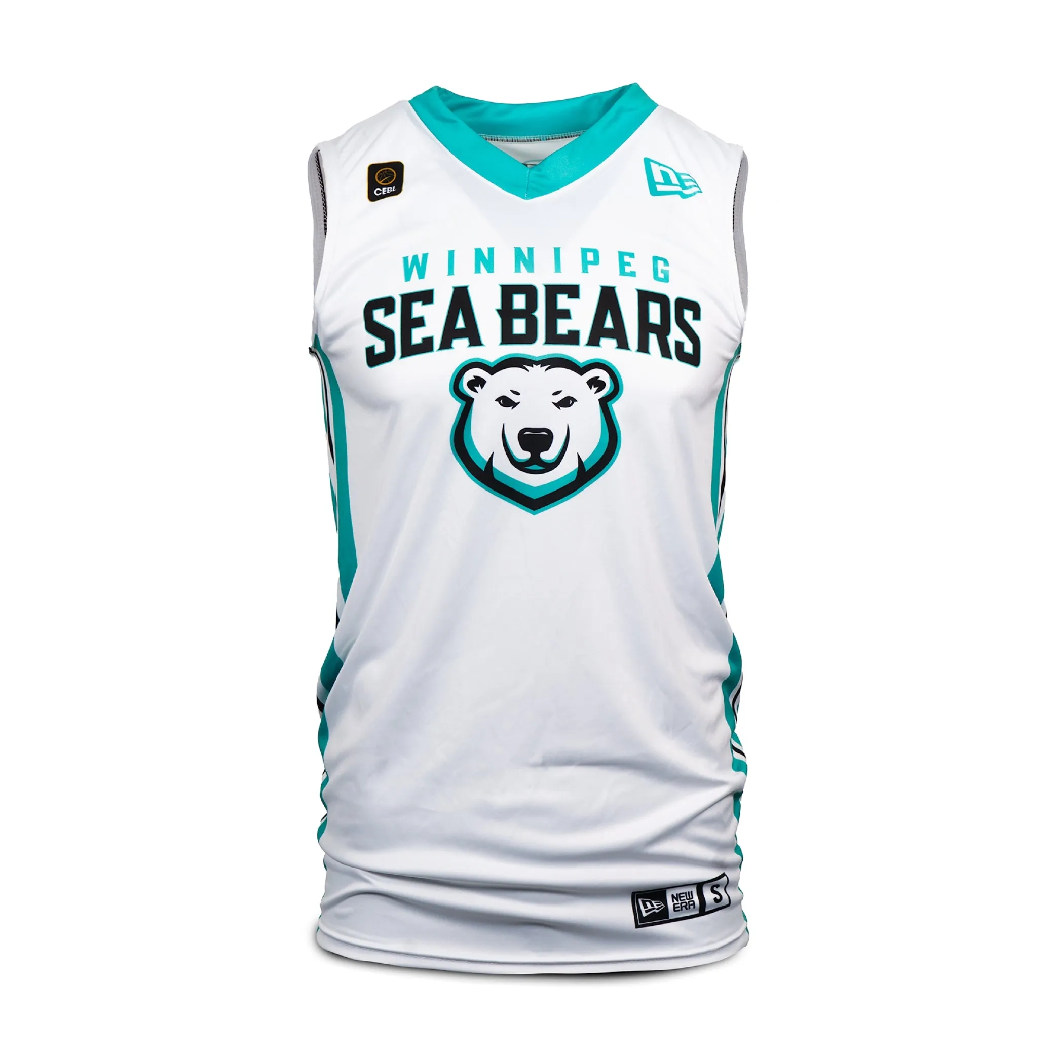 SEA BEARS ADULT JERSEY WHITE #06 CAMPBELL