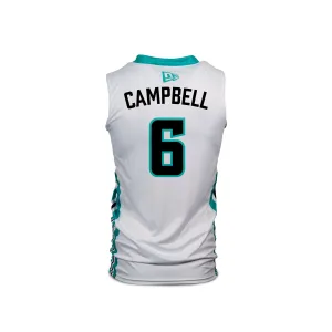 SEA BEARS ADULT JERSEY WHITE #06 CAMPBELL