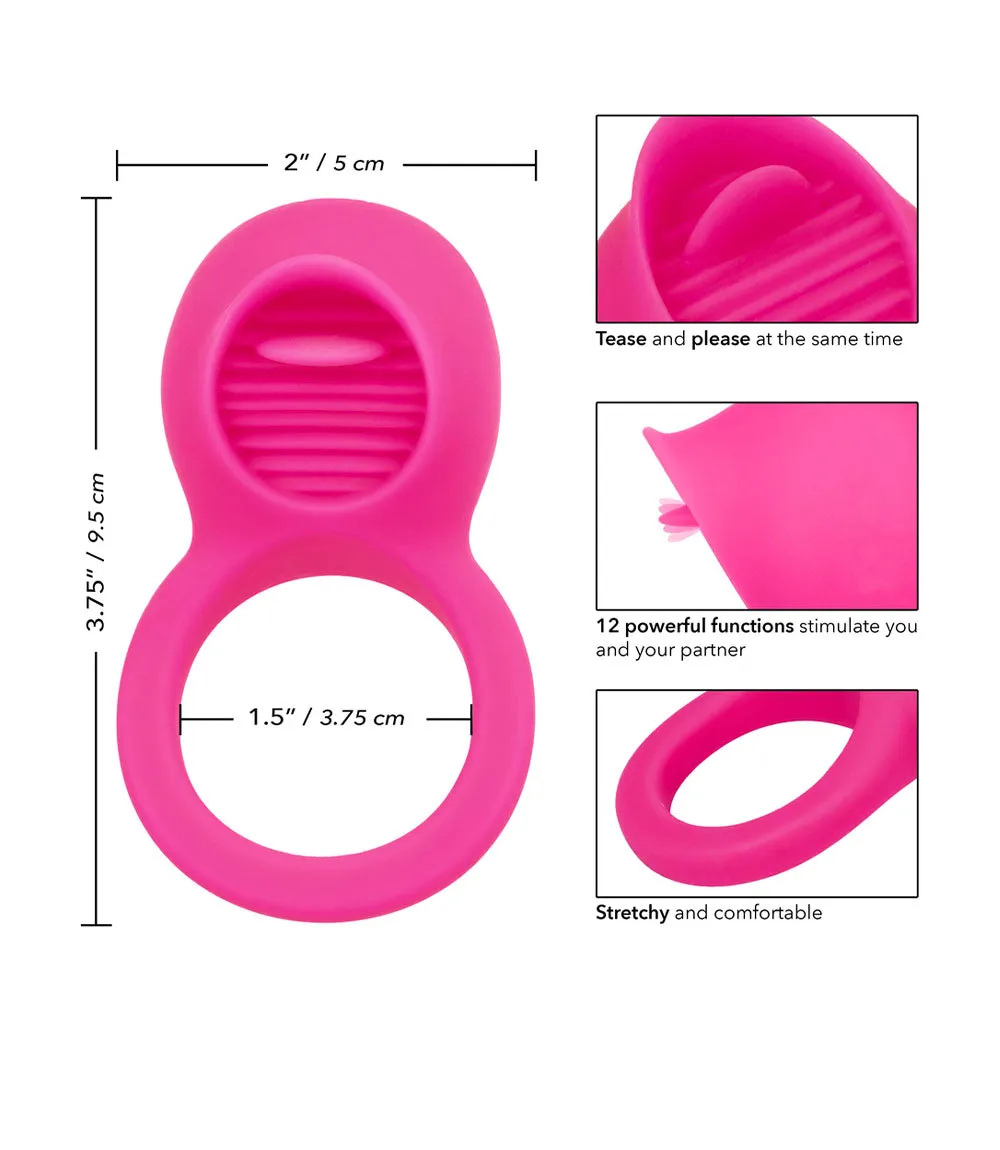 Teasing Tongue Enhancer Penis Ring