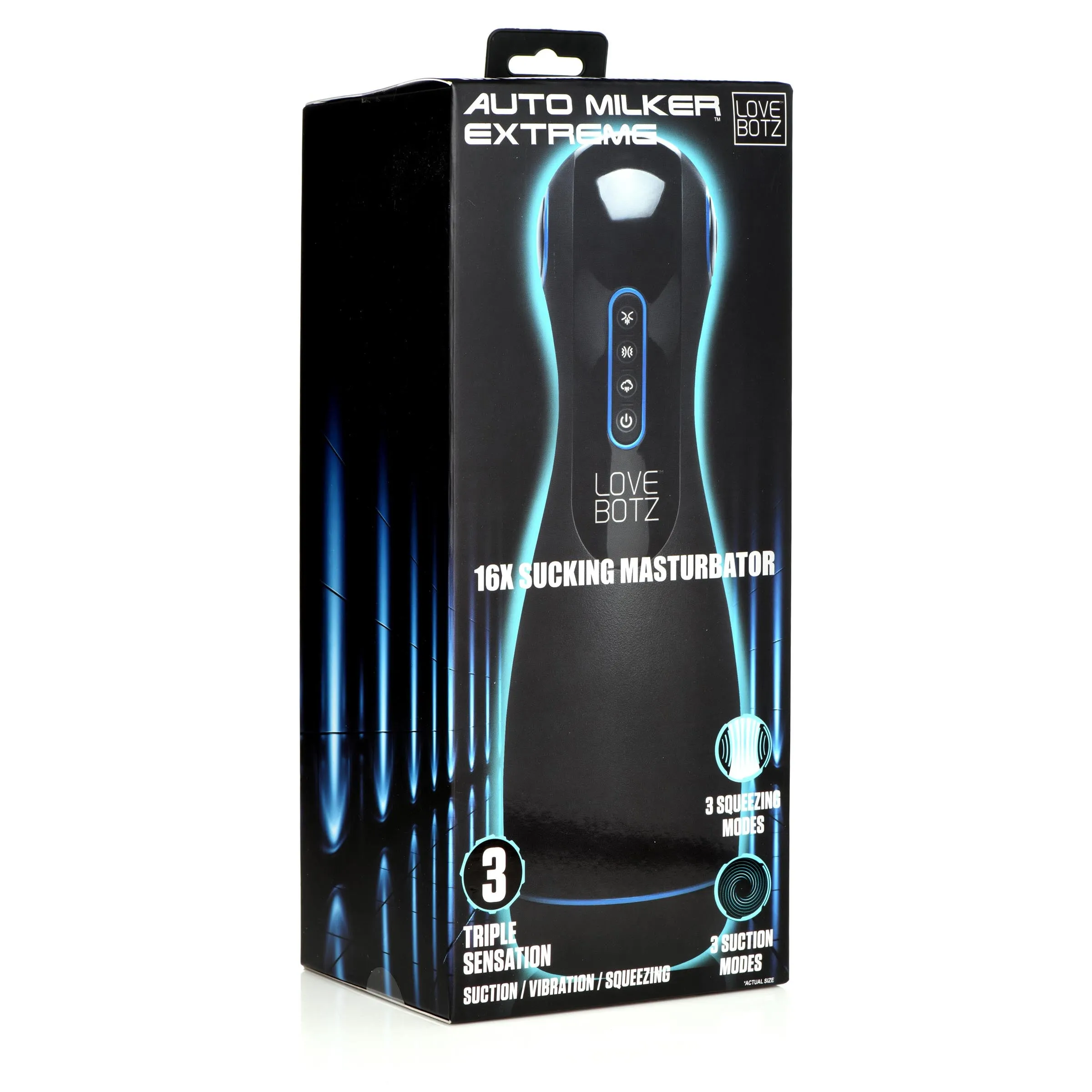 The Milker Extreme 16x Sucking. Squeezing. And Vibrating Masturbator