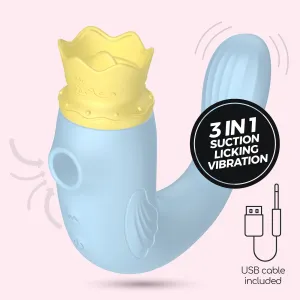Vibratore succhiaclitoride 3in1 - Dory