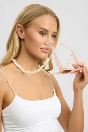 White Sunglass Chain