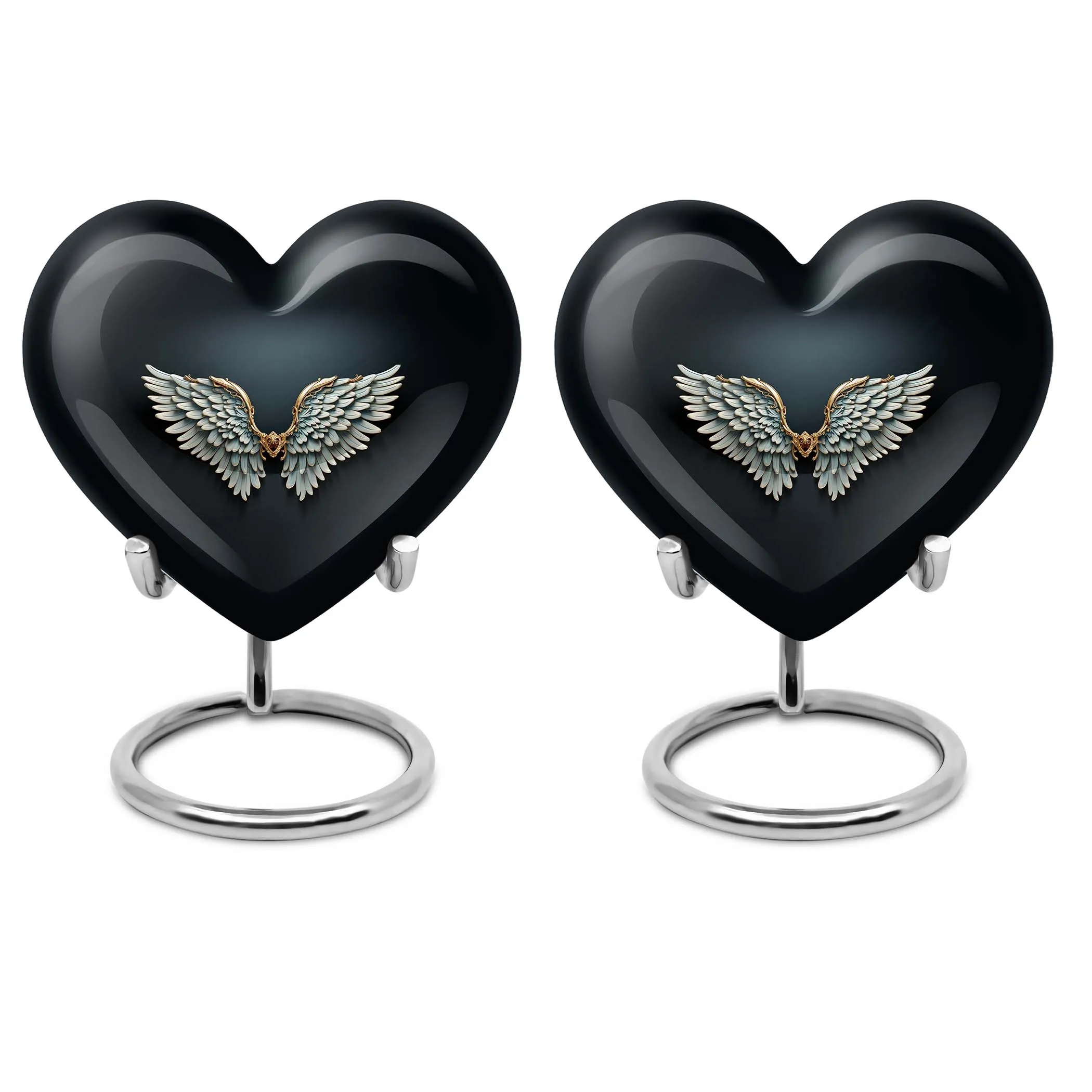 Wings Blue Solace Medium Sized Memorial Urn
