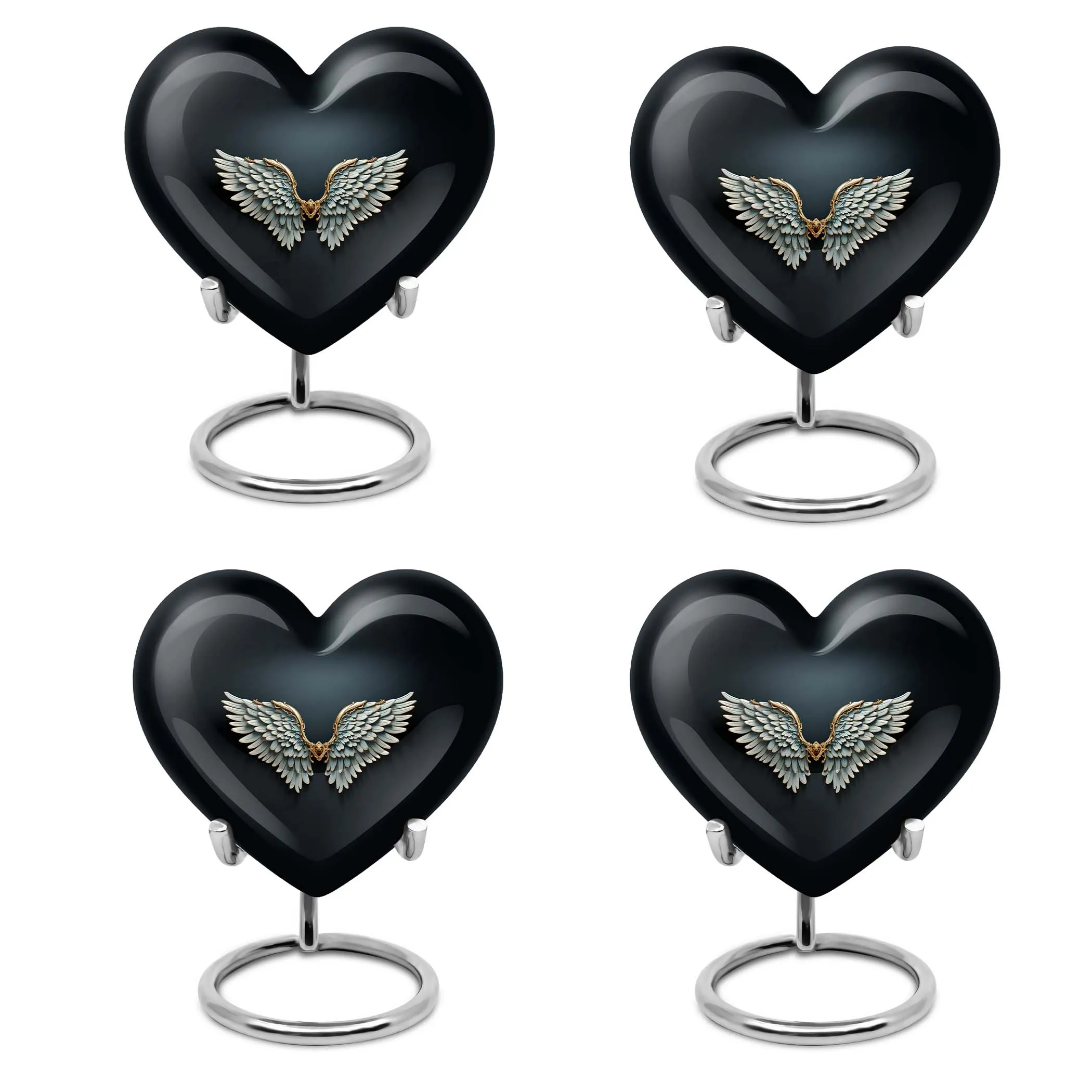 Wings Blue Solace Medium Sized Memorial Urn