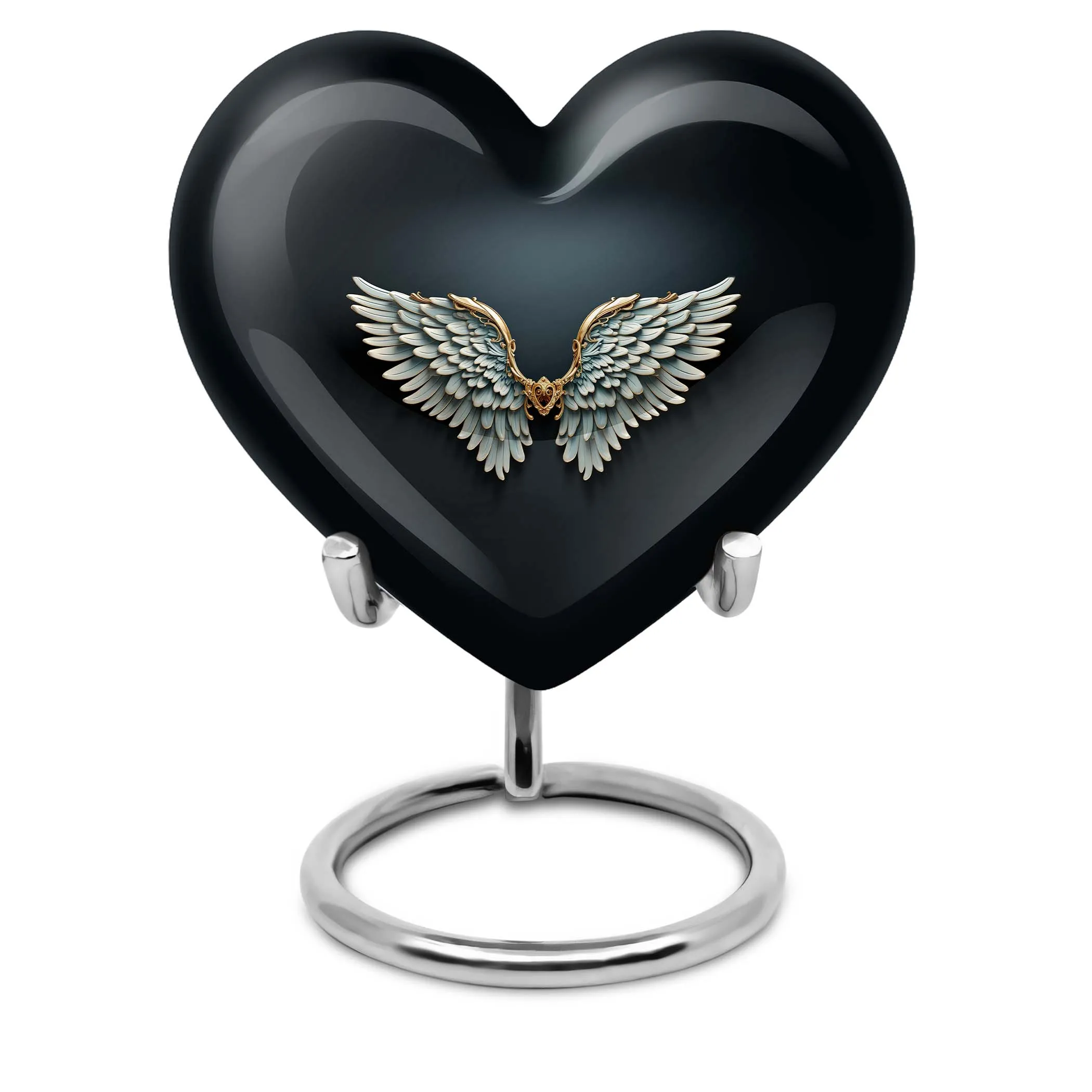 Wings Blue Solace Medium Sized Memorial Urn